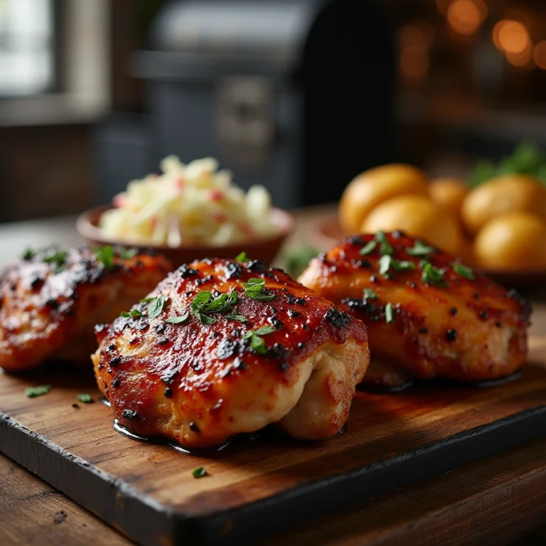 Smoked Chicken Thighs