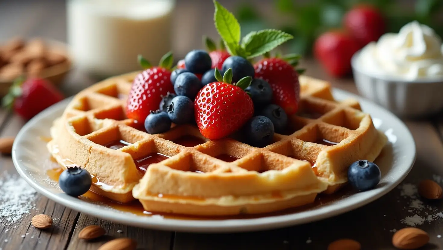 Low-Carb Waffles