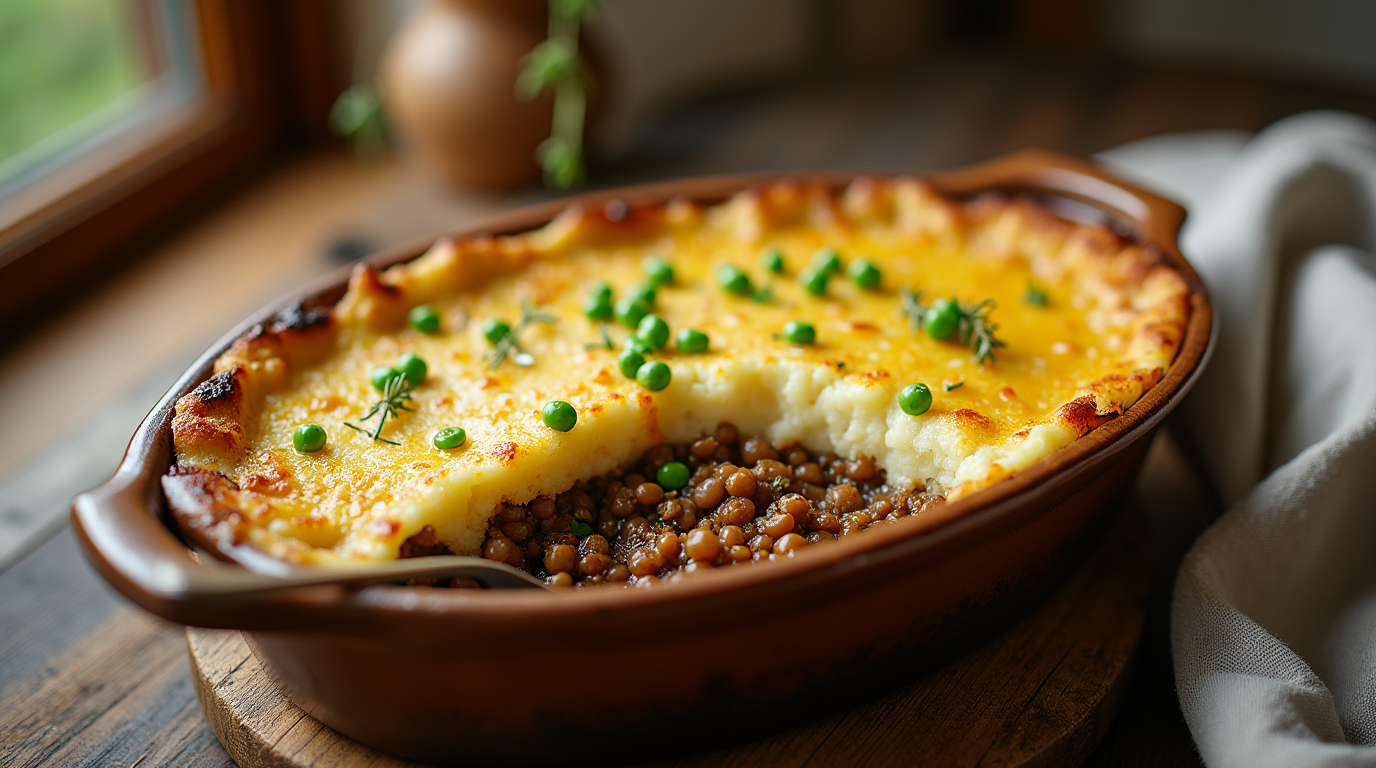 vegetarian shepherd's pie