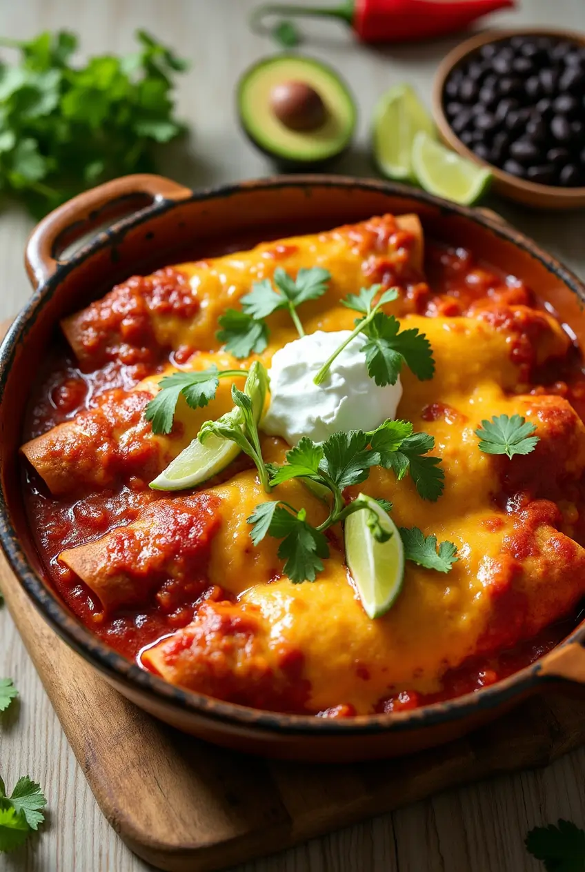Vegetarian Enchiladas