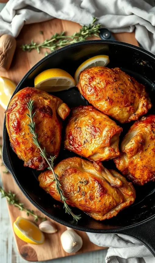 Pan-Fried Chicken