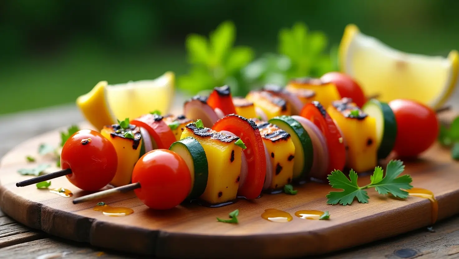 vegetarian kabobs